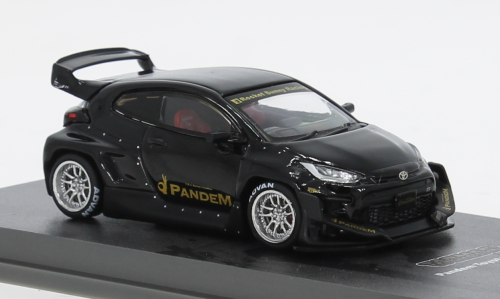 Tarmac Works 1:64 Pandem GR Yaris 黑色车身
